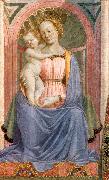 DOMENICO VENEZIANO The Madonna and Child with Saints (detail) dh Sweden oil painting reproduction